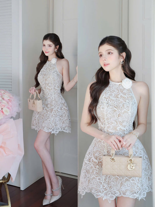 Lace Flower Dress
