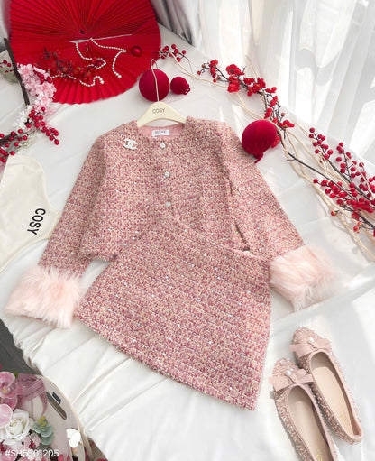 Tweed Red Set