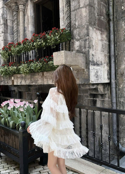 Layer Blouse & Short Set