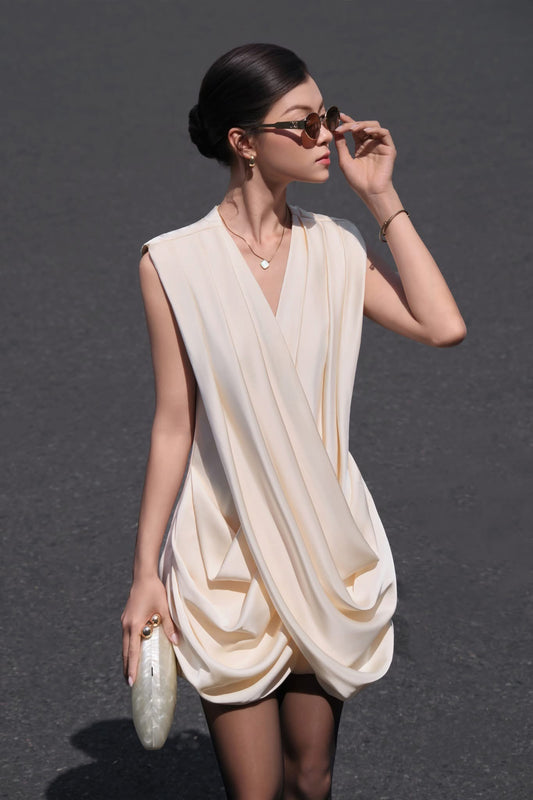 Crossed Front Dress