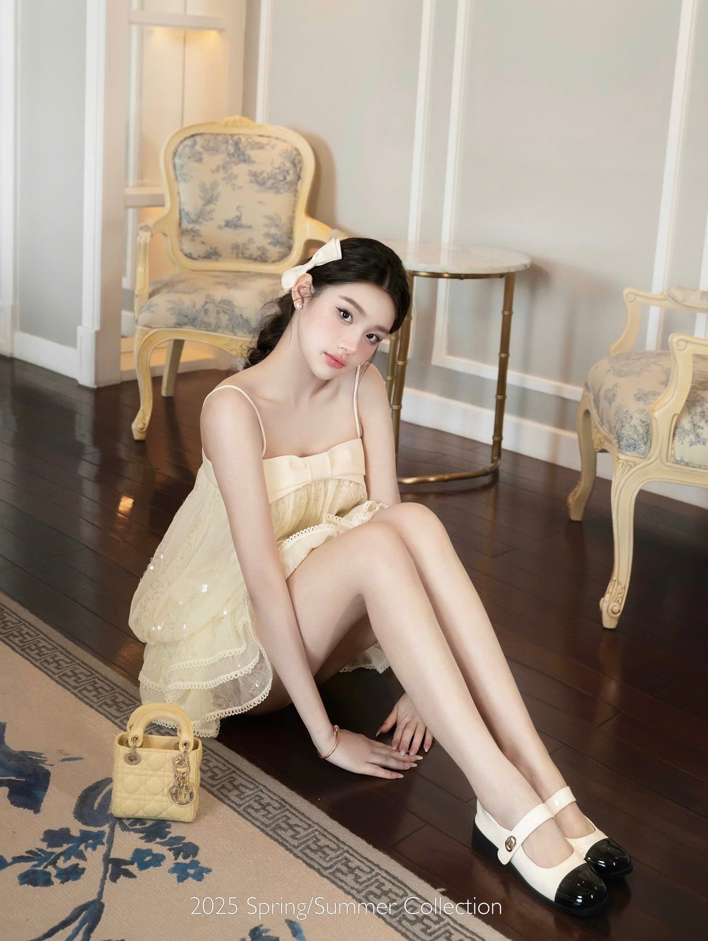 Bow Front Elegant Jumpsuit