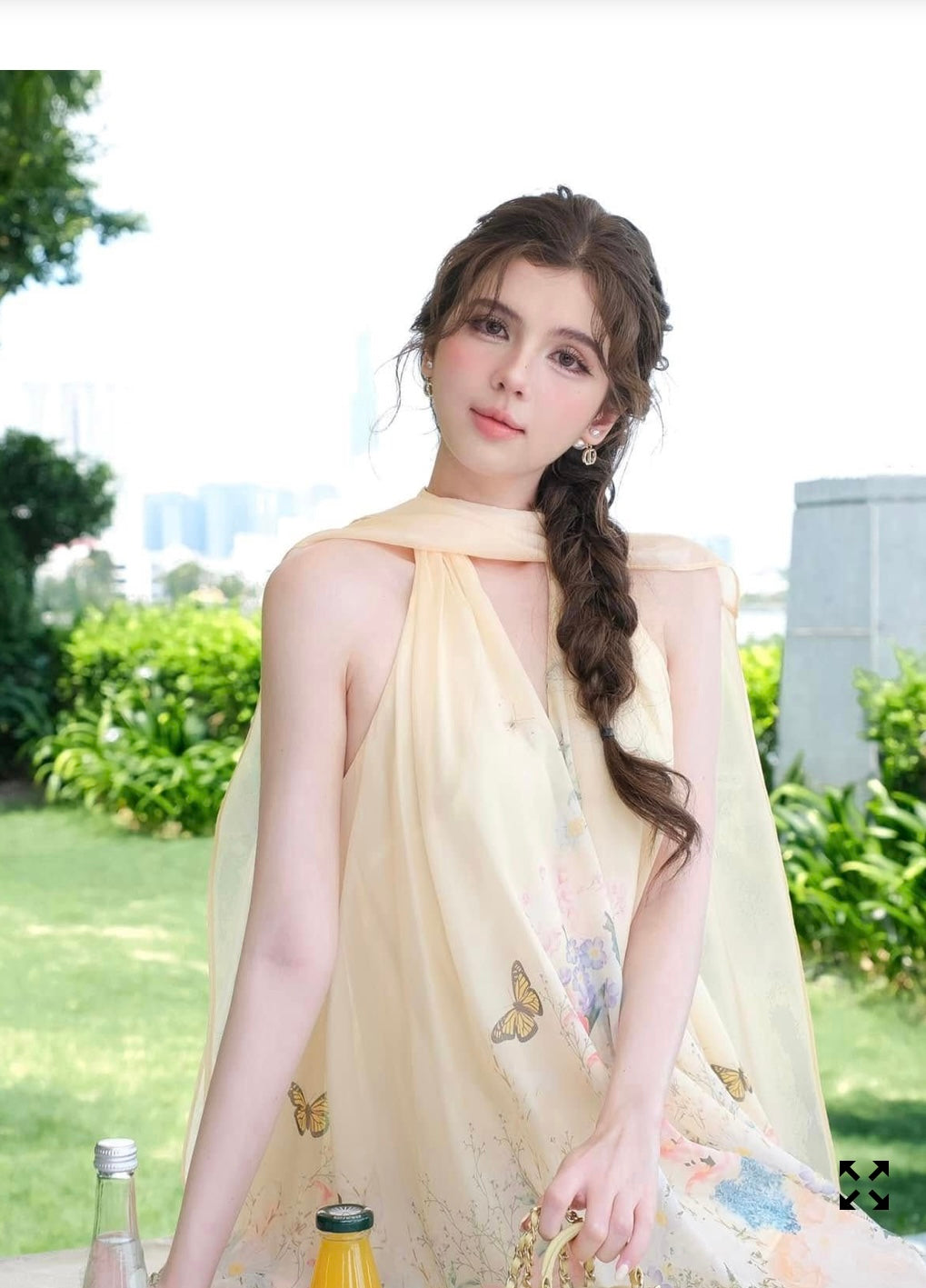 Butterfly Babydoll Dress