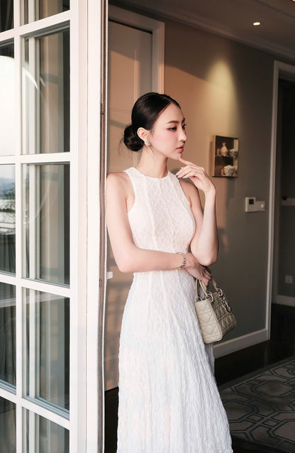 Long Lace Maxi Dress