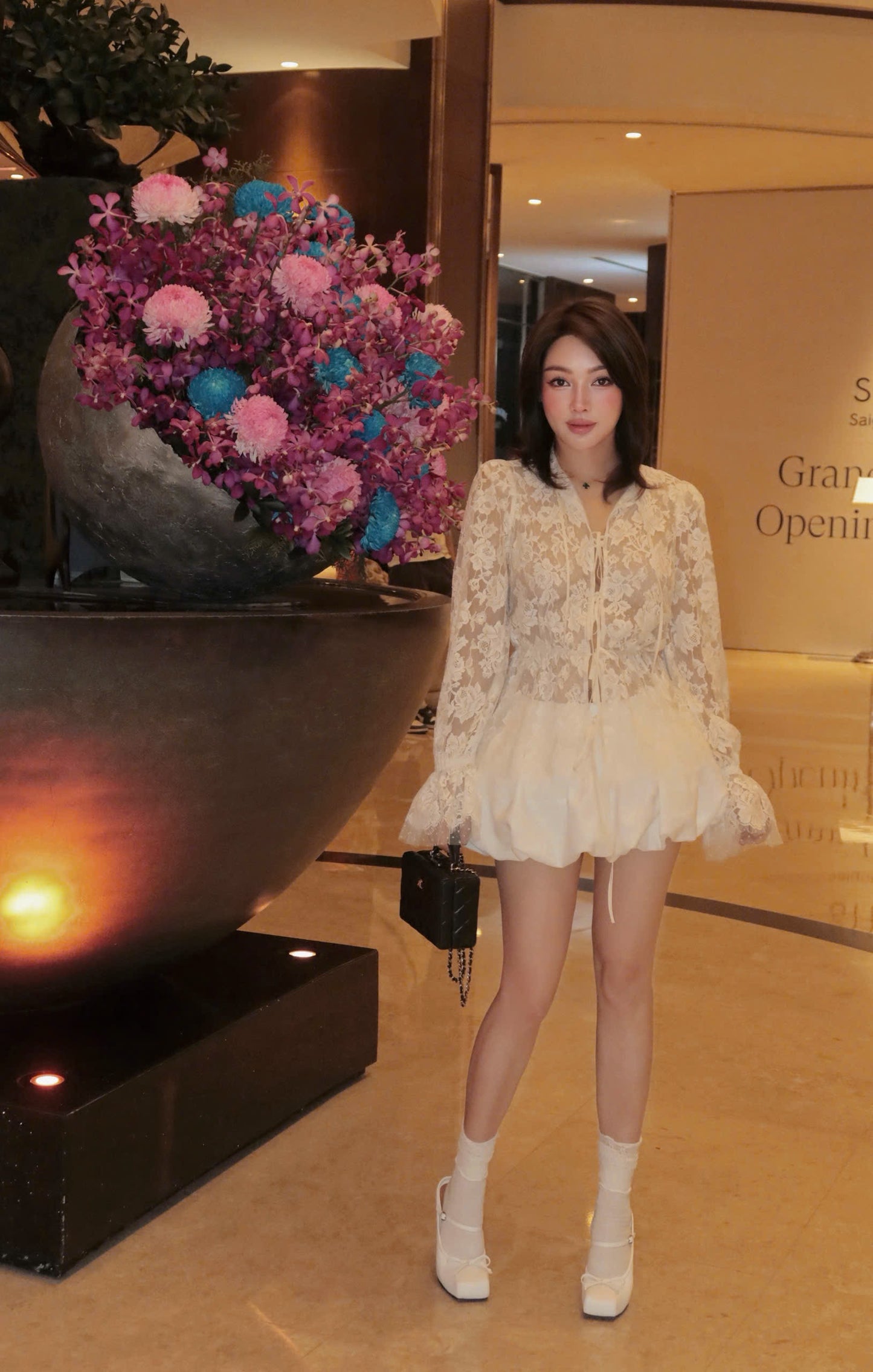 Flower Lace Blouse