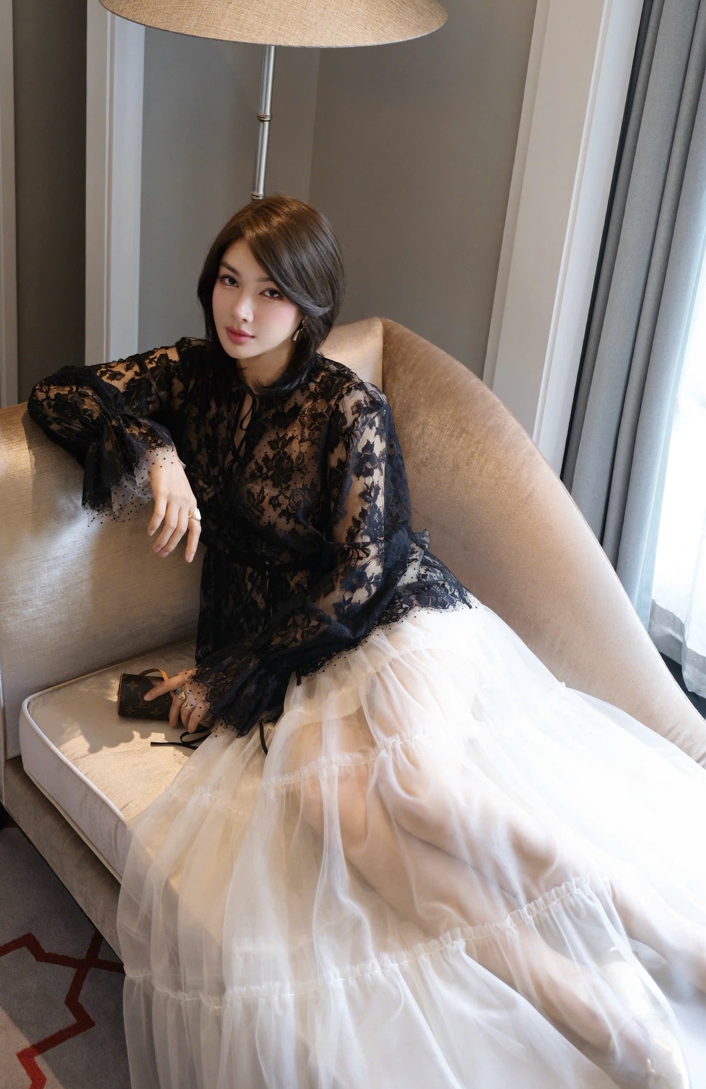 Flower Lace Blouse