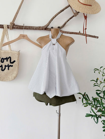 Modern Top & Skirt Set